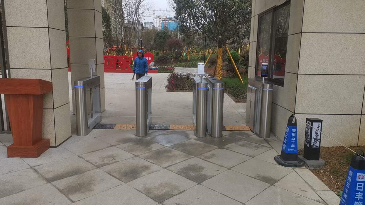 小区摆闸门-自动感应摆闸门-出入口摆闸门禁系统